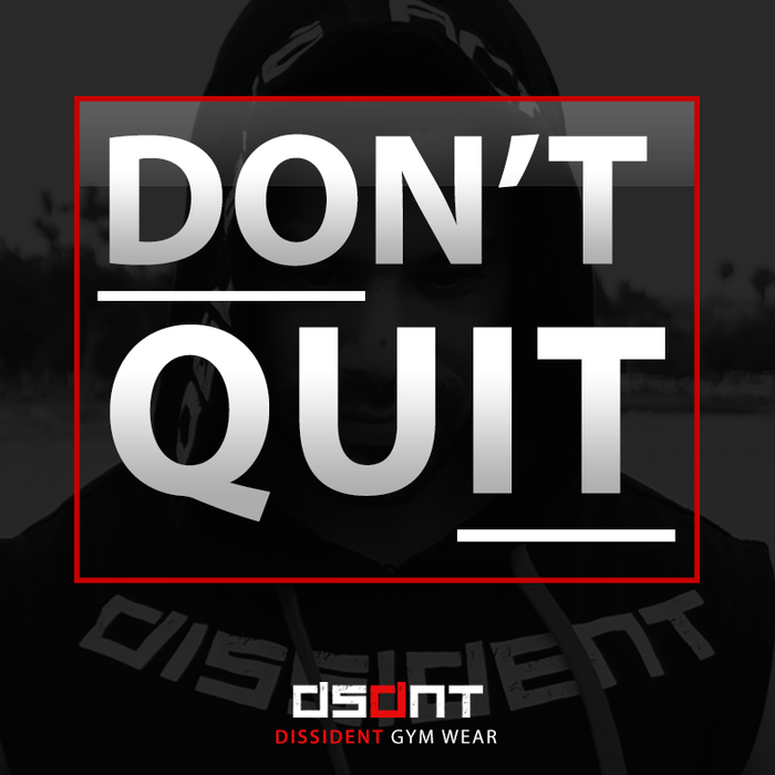 Motivation Monday: Don't Quit