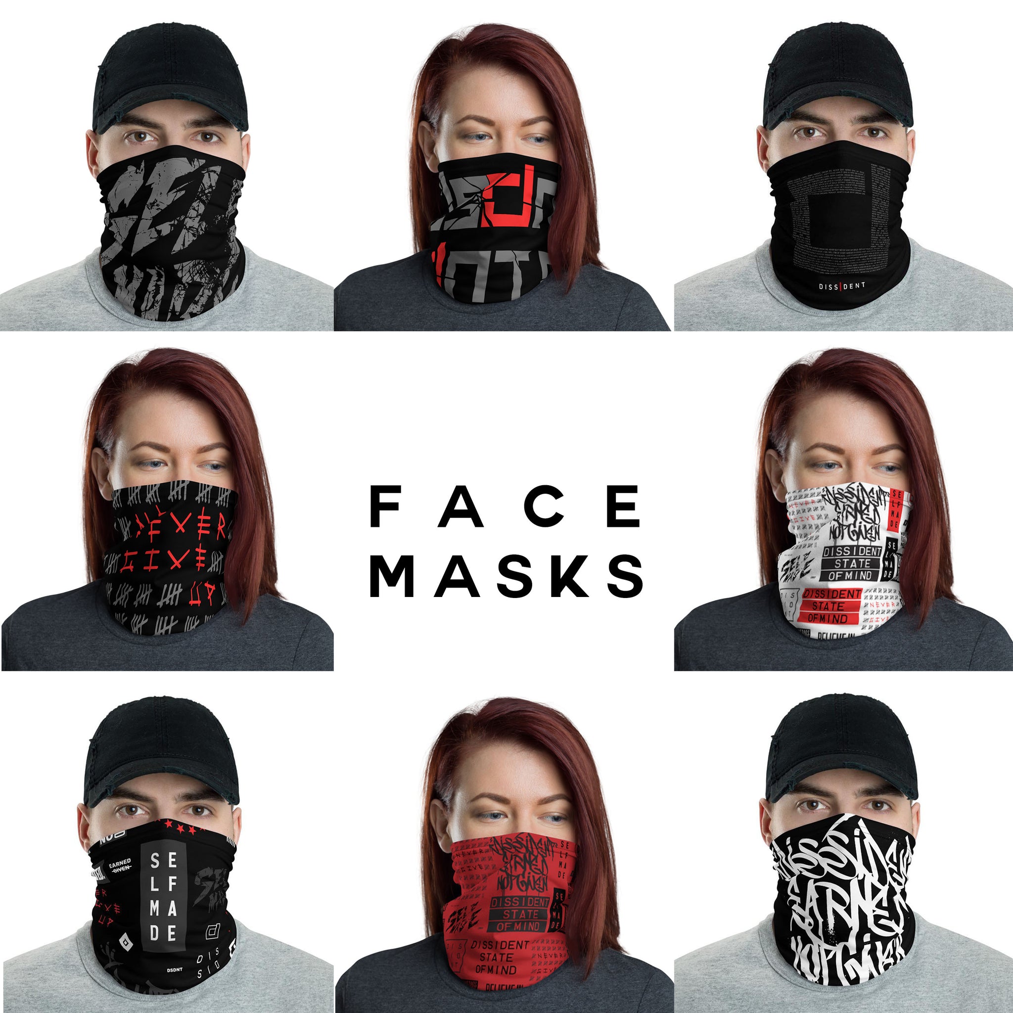 NEW DSDNT FACE MASKS Now Available!