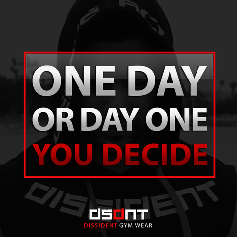 One day. Or day one. You decide.