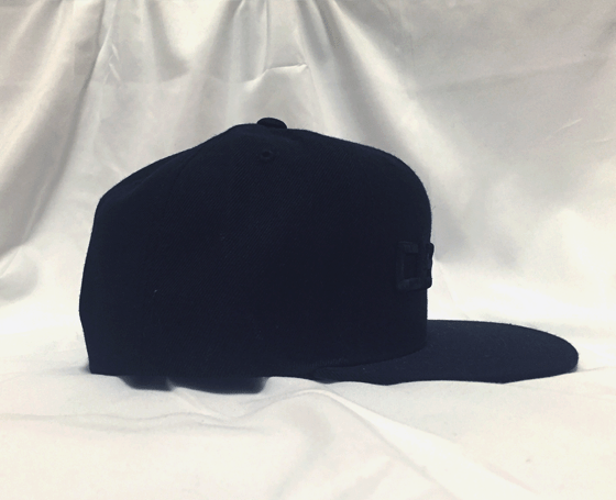 DSDNT Blacked Out Flat Bill SnapBack