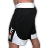 Never Quit. Never Give Up. Training Compression Shorts - Black/White