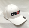 DSDNT White FlexFit Curved Bill Hat