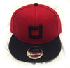 Dissident D Red-Black Flat Bill SnapBack