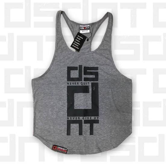 DSDNT Never Quit. Never Give Up Grey Stringer
