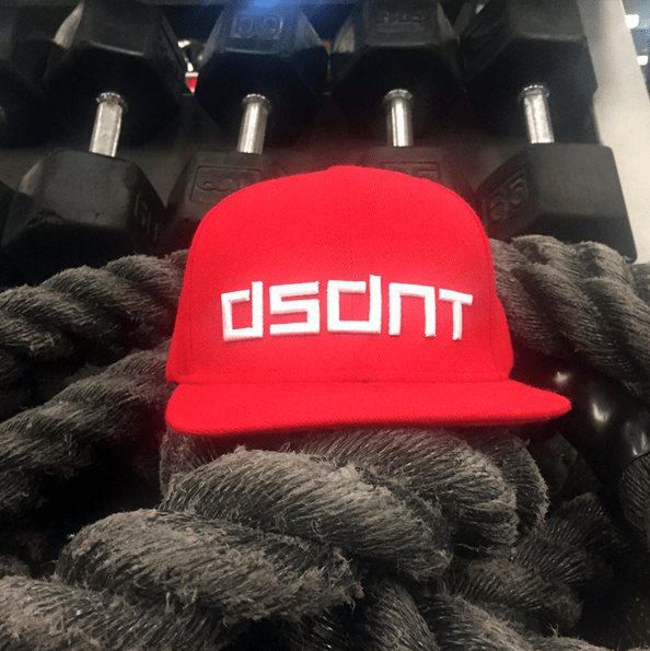 DSDNT RED Flat bill SnapBack