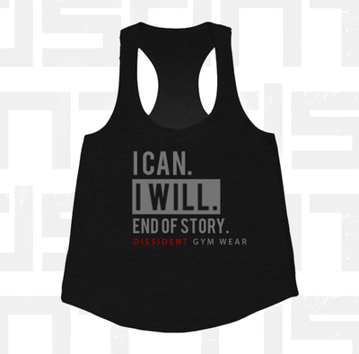 Ladies' Tank - I CAN. I WILL.
