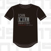 Performance Tee - I CAN. I WILL. - Black