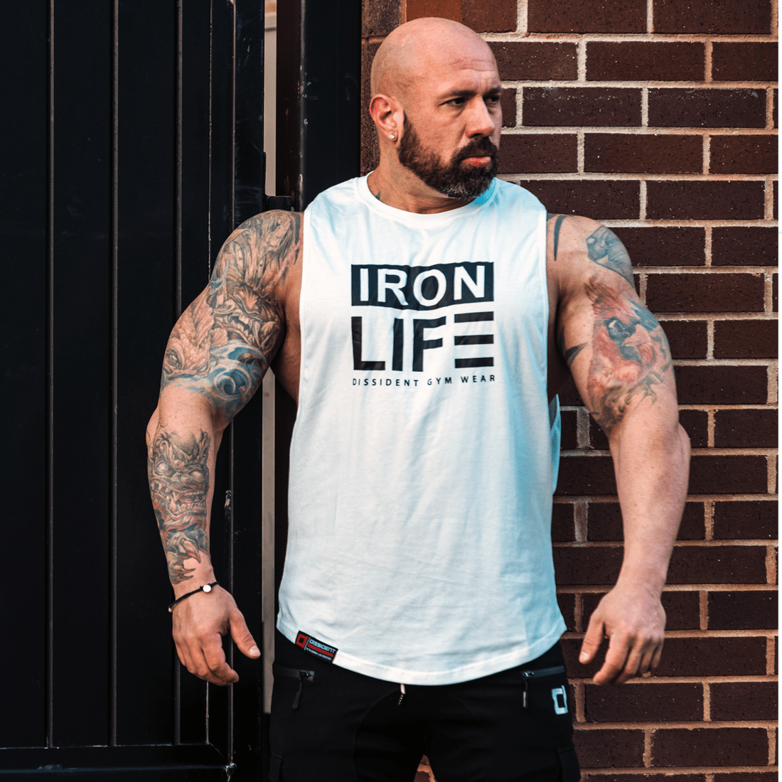 Deep cut gym tank sale