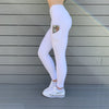 Dissident Gym Wear Contour Push-Up Leggings - WHITE