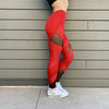 Ladies' DSDNT Aria Leggings - Red