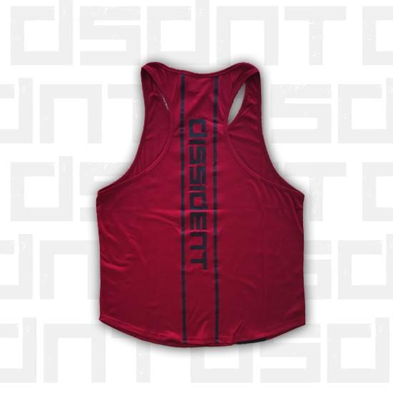 Dissident Gym Wear "Strike" Tank - RED