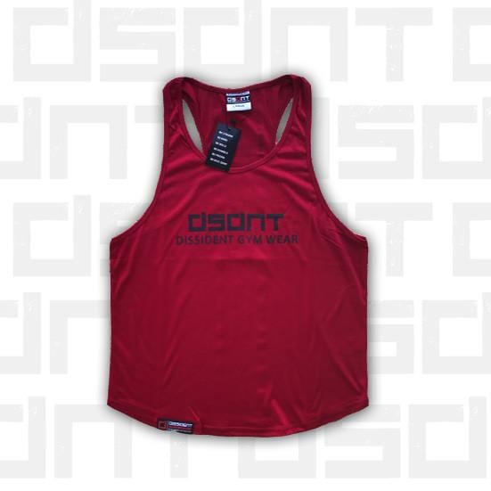 Dissident Gym Wear "Strike" Tank - RED