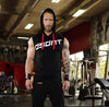 Dissident Gym Wear Sleeveless TUNE OUT Hoodie