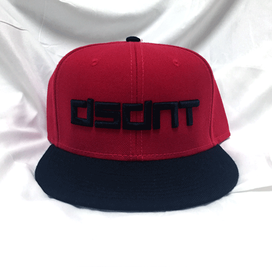 DSDNT Red/ Black SnapBack