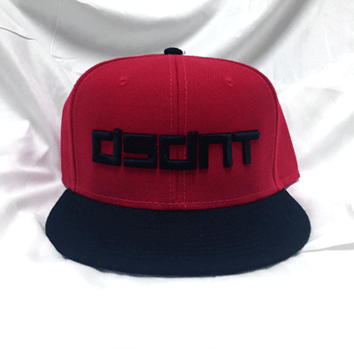 DSDNT Red/ Black SnapBack