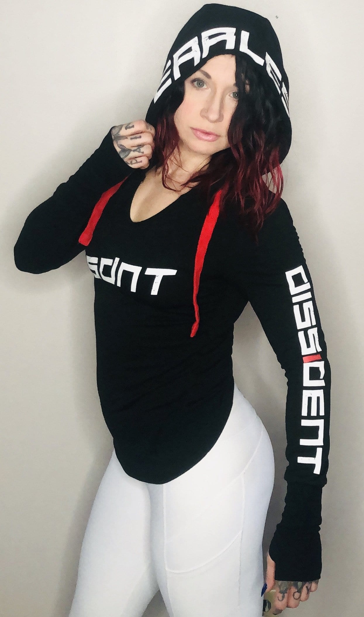 FEARLESS Long Sleeve Tune Out Black - Ladies