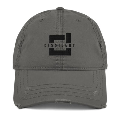 DSDNT Distressed Low Profile Hat Grey