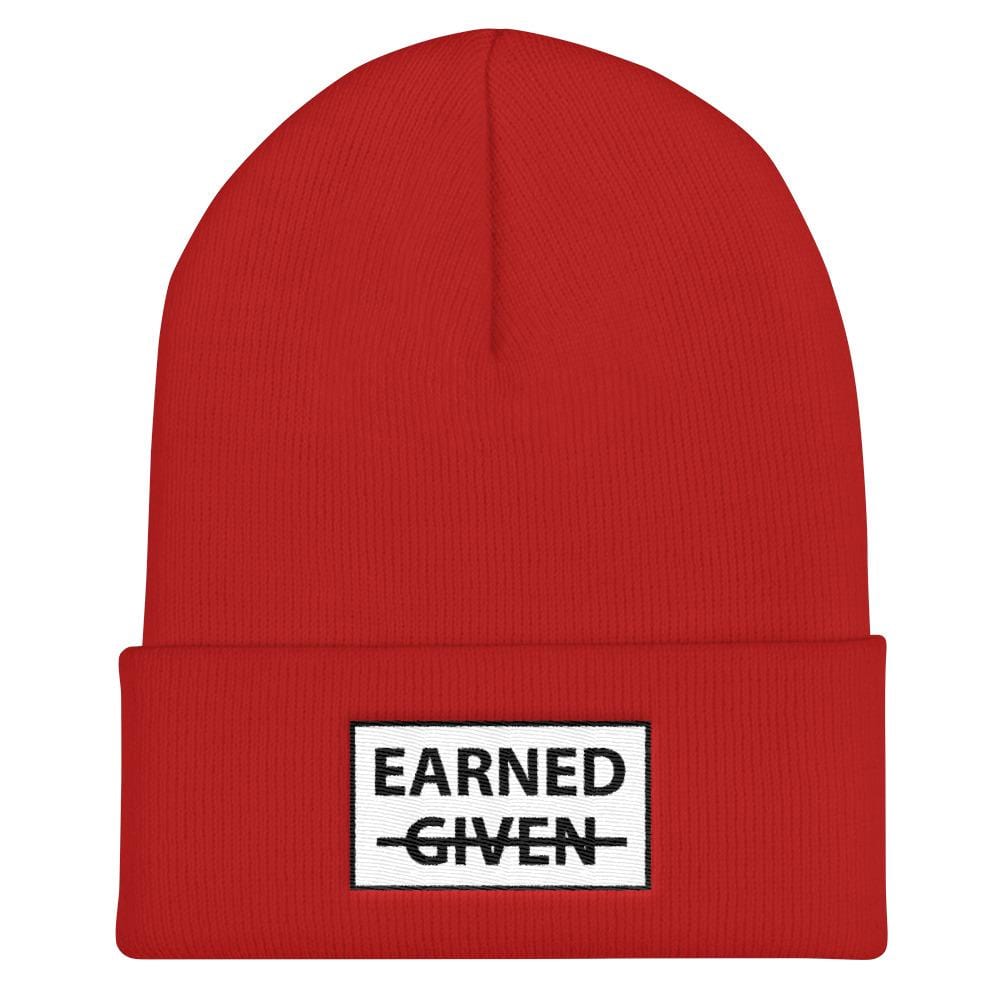 EARNED Cuffed Beanie