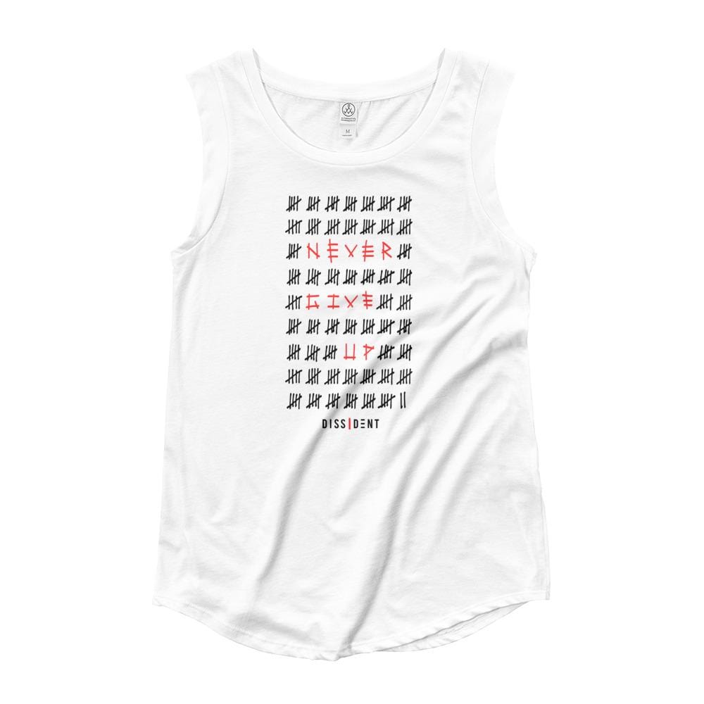 Ladies’ Muscle Tee White