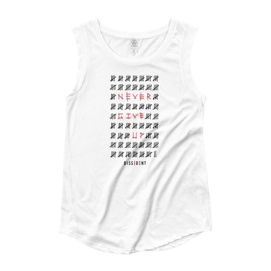 Ladies’ Muscle Tee White