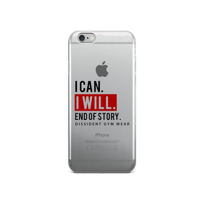 I CAN. I WILL. - iPhone 5/5s/Se, 6/6s, 6/6s Plus, 7/7Plus Case