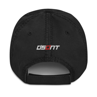 DSDNT Distressed Low Profile Hat Black