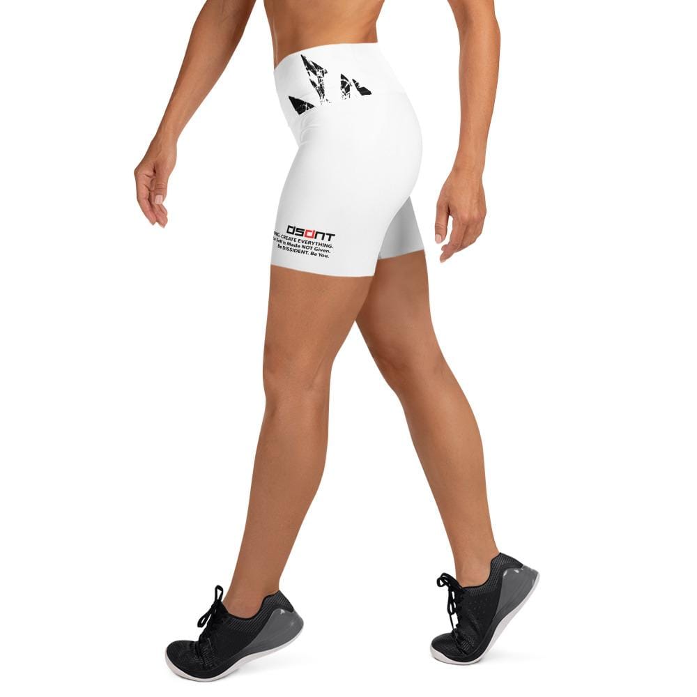Self Made Compression Shorts White