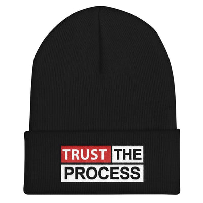 Trust The Process Cuffed Beanie