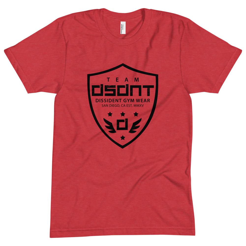 Team DSDNT Shield Tee - Red