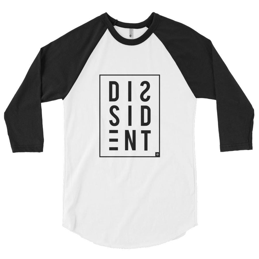 Dissident 3/4 sleeve raglan shirt
