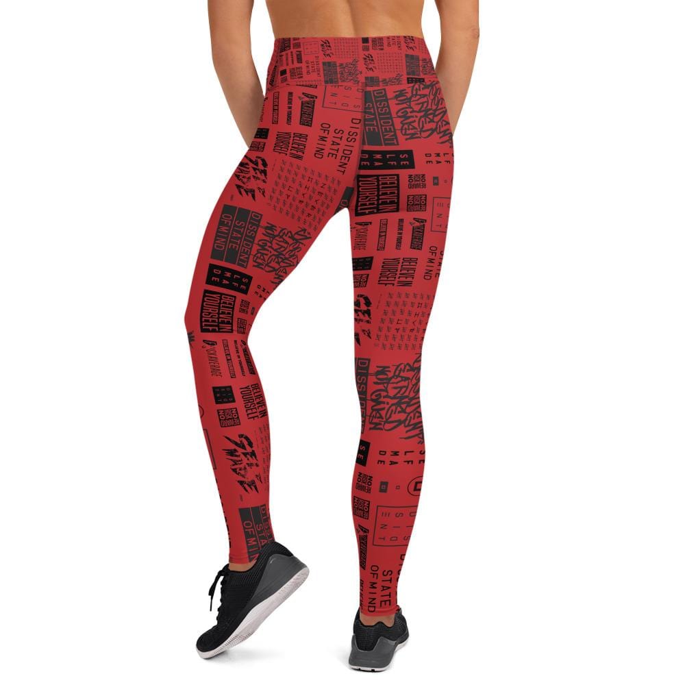 Self Made Leggings White