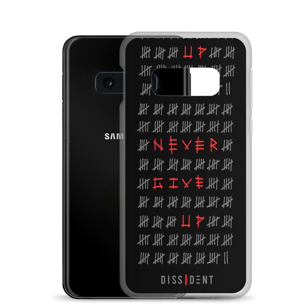 Never Give Up Samsung Case