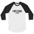 Be About It 3/4 sleeve raglan shirt