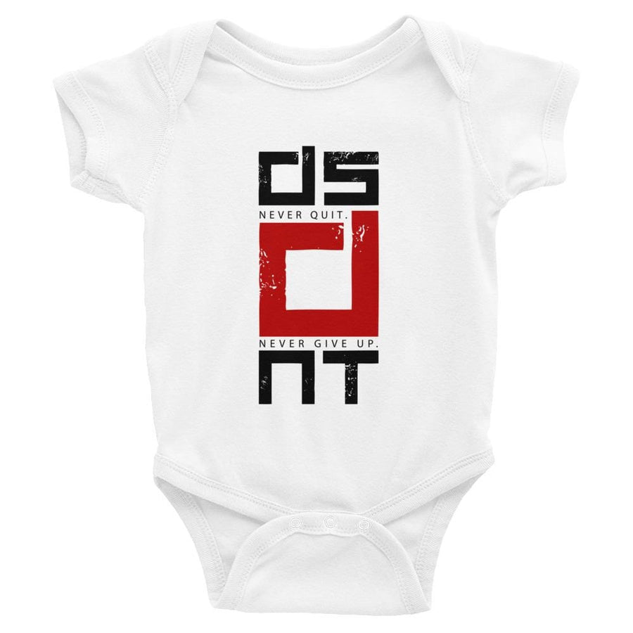 Infant DSDNT Never Quit Bodysuit