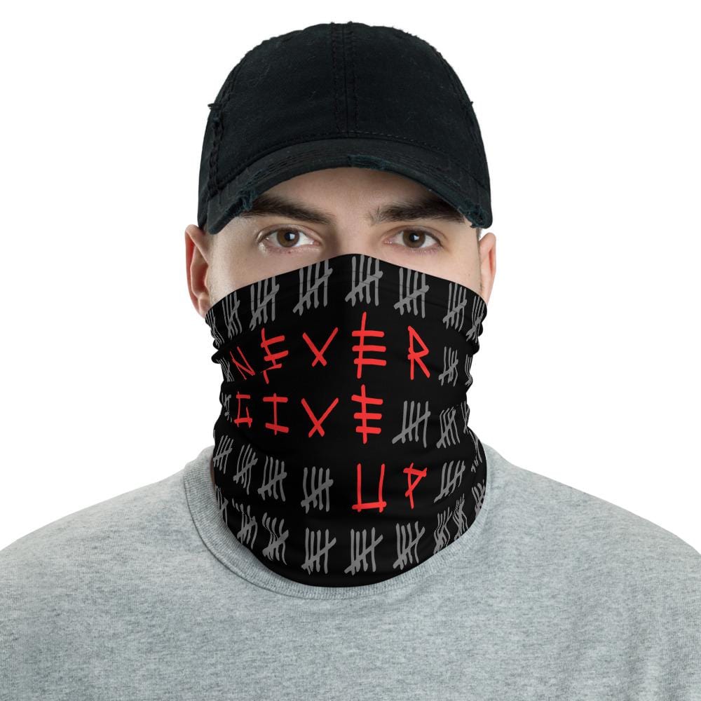 Never Give Up Neck Mask
