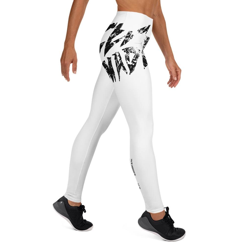 Self Made Leggings White