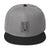 Dissident Snapback Hat Grey/Black