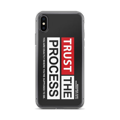 Trust The Process iPhone Case