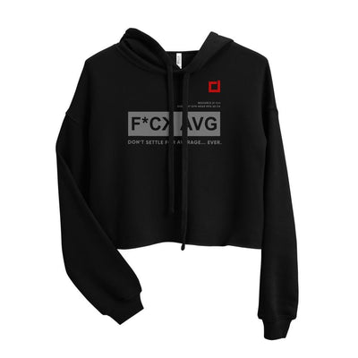 F*ck Avg Crop Hoodie