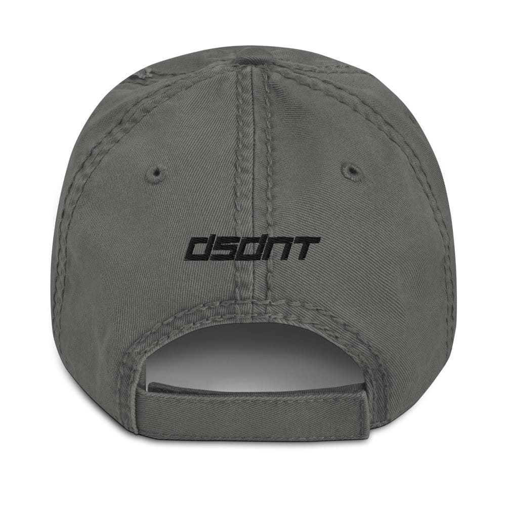 DSDNT Distressed Low Profile Hat Grey