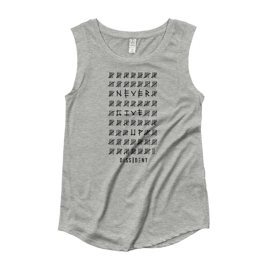 Never Give Up Muscle Tee