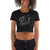 Self Made Women's Crop Top Black