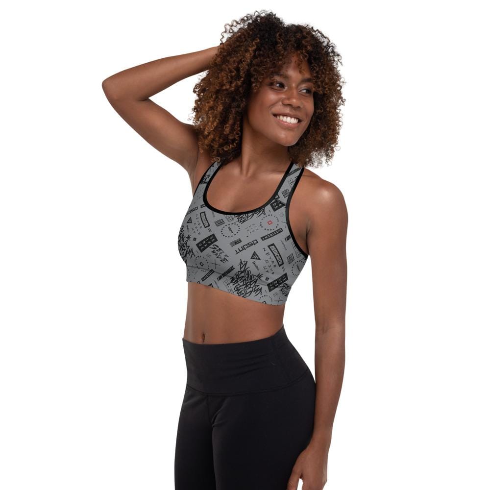 Zypher Sports Bra Grey