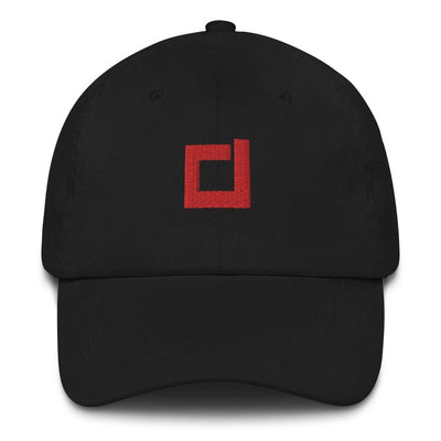DSDNT D Blacl/Red Low Profile Cap