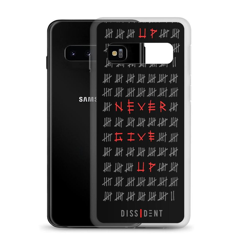 Never Give Up Samsung Case