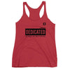 Dedicated Racerback Tank Red