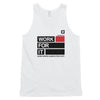 Men's Work For It Tank Top White