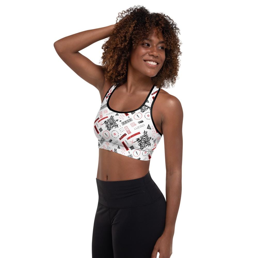 Zypher Sports Bra White