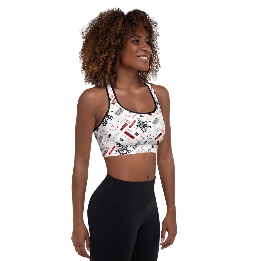 Zypher Sports Bra White