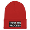 Trust The Process Cuffed Beanie